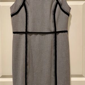 Calvin Klein Black & White Plaid Dress